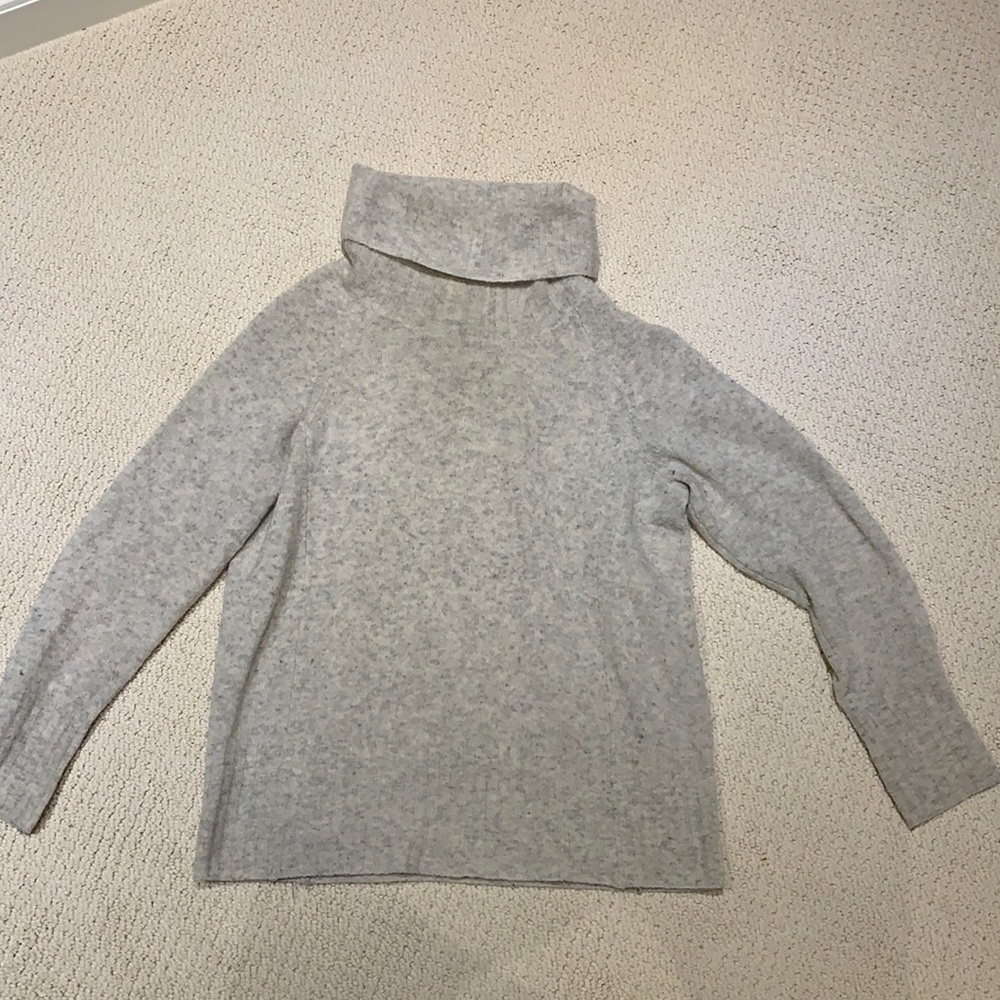 The group by Babaton Grey Turtleneck Sweater